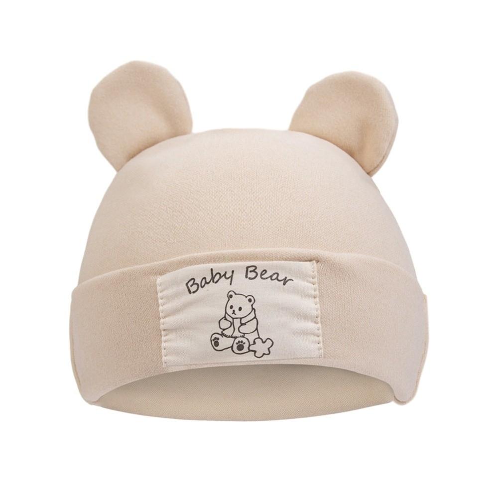 Windproof Beanies Bonnet Cute Bear Ear Ear Protection Cap New Pullover Hat  Autumn Winter