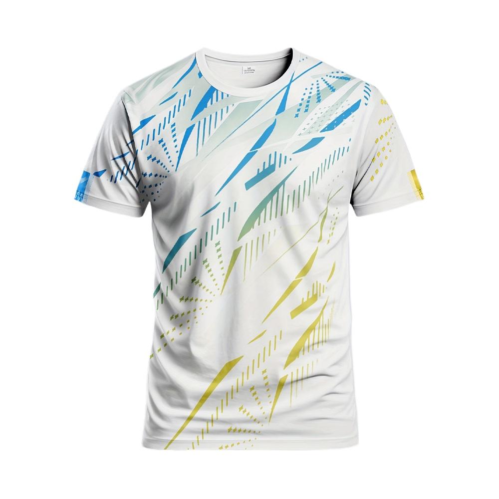 

Модные спортивные футболки с графикой Летняя мужская одежда Футболка с коротким рукавом и круглым вырезом Мужская футболка Дышащие футболки L