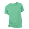Canvas Mens Triblend Crew Neck Plain Short Sleeve T-Shirt