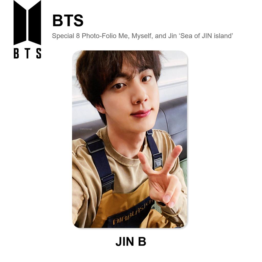 BTS Special 8 Photo-Folio Me, Myself, and Jin ‘Sea of JIN island’ Official Photocard