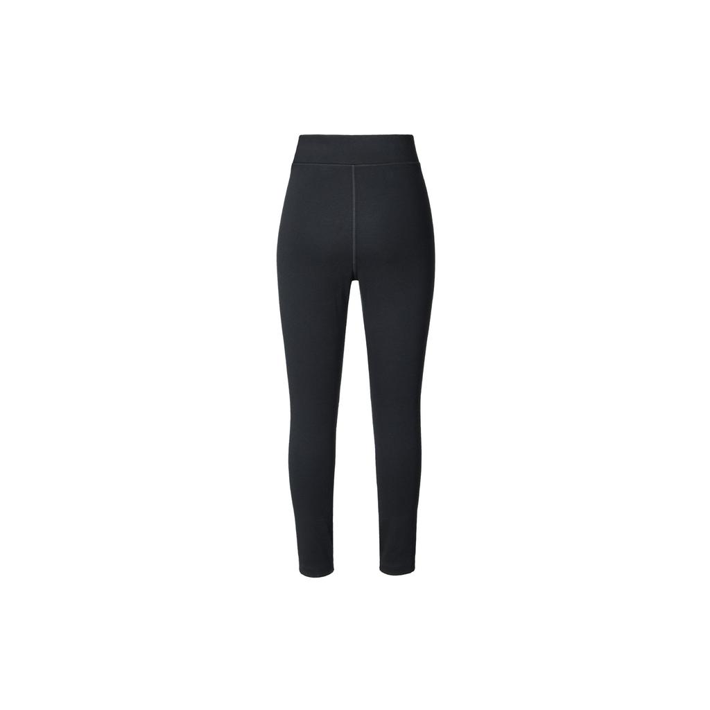 Nike Solid Color Brand Logo Sports Leggings Women Leggings Black DV7790-010