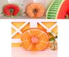 Fruit Shaped Plush Neck Pillow With Foam Beads For Home Office Decor Gift