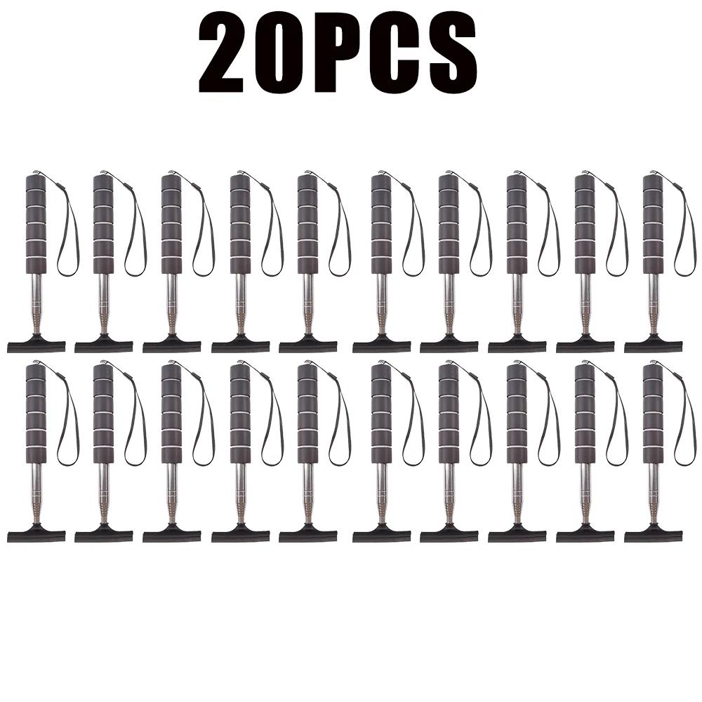 Car Side Mirror Portable Rainy Glass Window Cleaning Tool Wiper Telescopic Handle Squeegee Telescopic Rearview Mirror Squeegee