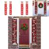 Durable Christmas Porch Sign Banner Flag Xmas Party Home Decor