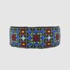 LALA Ethnic Lattice Hairband P-BLUEWINE