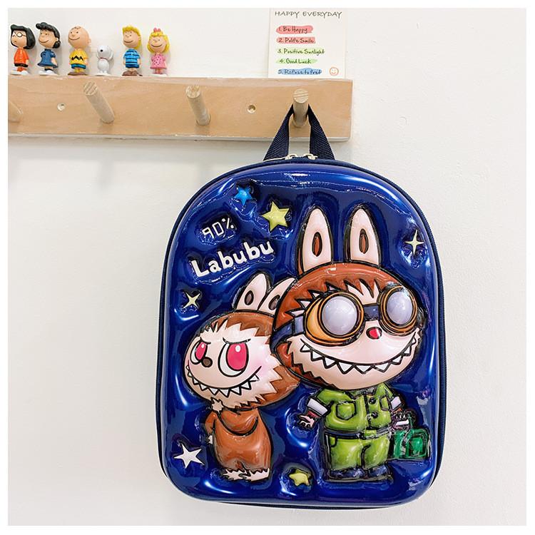 Neutral Gender Versatile Backpack For Kids With Fun Cartoon Characters School For
