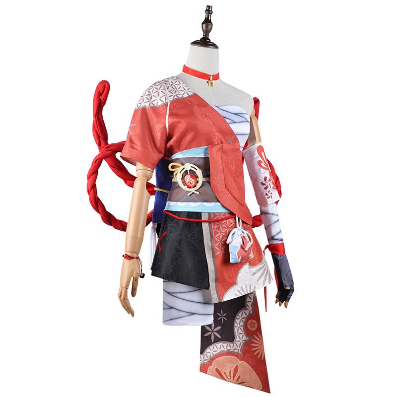 Ysir Liuyan Huawu Cosplay Women's Clothing Yoimiya COS Inazuma City Game Complete Set of Anime Coswear
