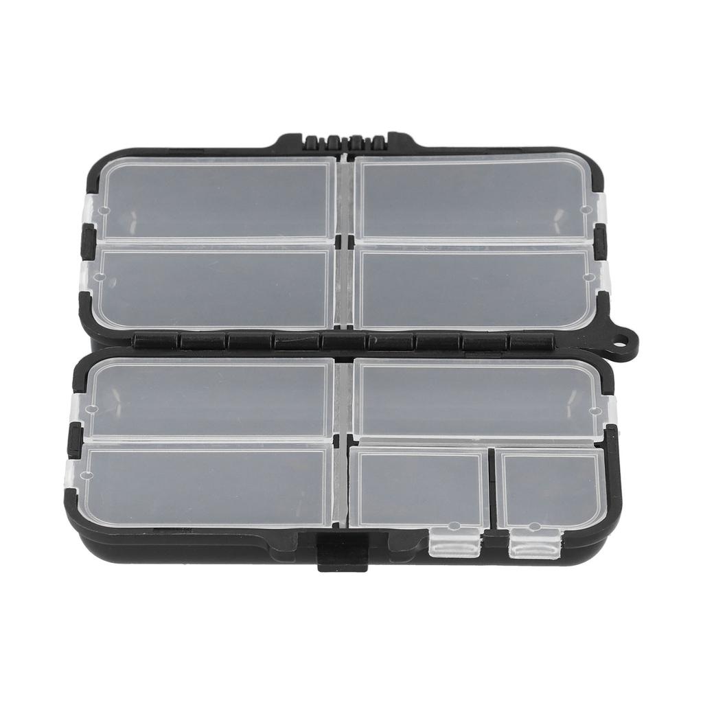 Fishing Tackle Box 9 Compartments Box Detachable Rigs Hook Bait Lure Storage Organizer