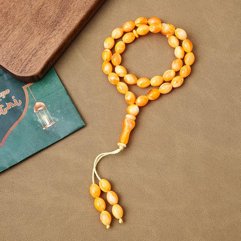 Islamic 33-Bead Tasbih Muslim Prayer Rosary