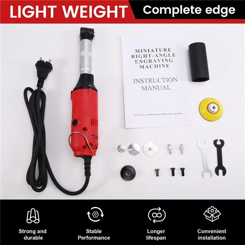 Feb.90 Degree Speed Adjustable Electric Elbow Tile Sewing Machine Tile Cleaning Tools 350W