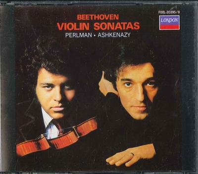 CD PERLMAN , ASHKENAZY - Sonatas For Violin & Piano Complete F00L203958 POLYDOR Japan Classical Used