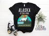 Alaska Mountain Retro Vintage plane Bush Flying Pilot T-Shirt Alaska Lover Gifts, Alaskan Souvenirs, Fairbanks, Valdez, Ketchikan, Skagway,