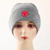 Strawberries Winter Knit Cap Beanie, Cartoon Fruit Skullies Beanies Autumn Versatile Trendy Headwear Knitted Cap Beanie