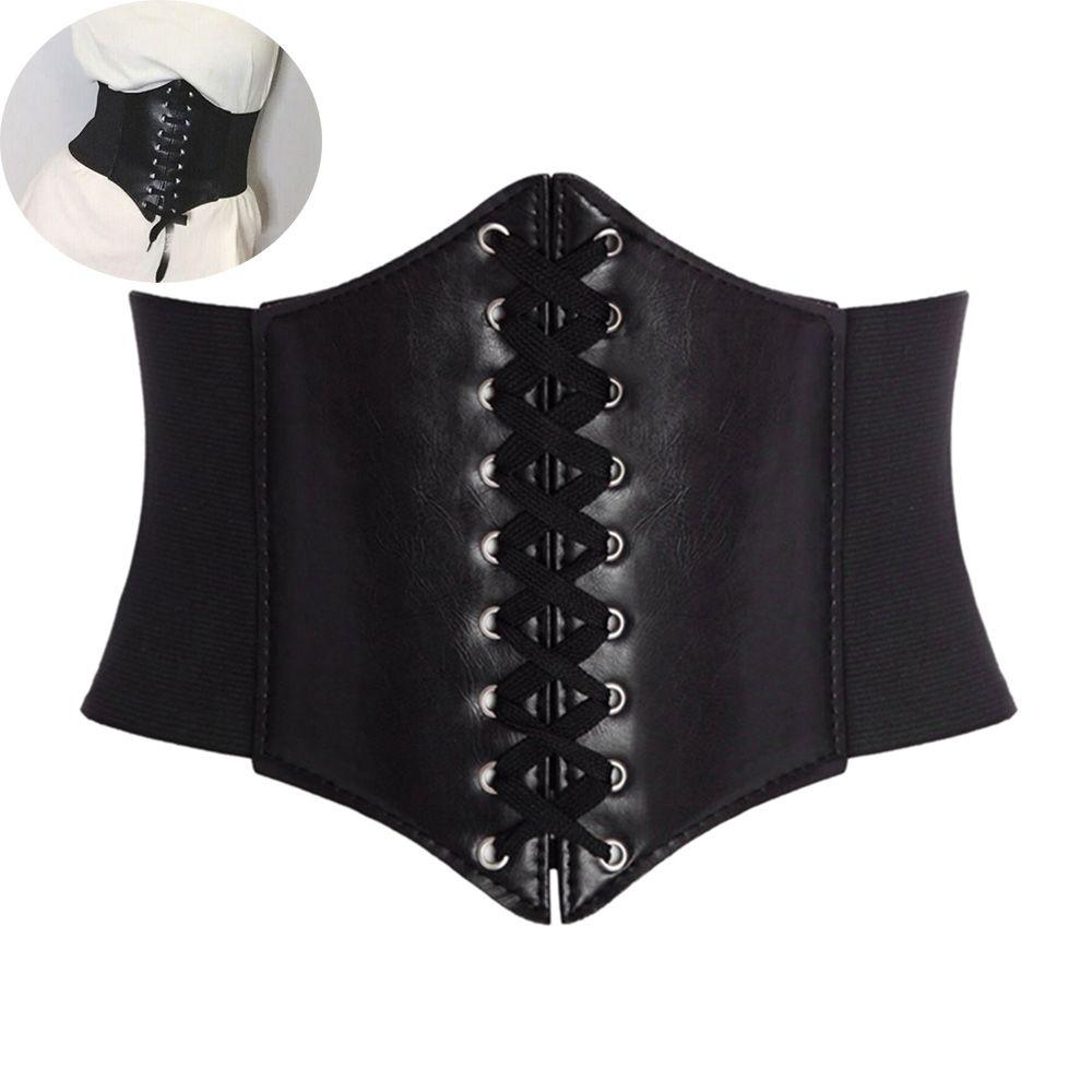 

Up Ladys Cincher Широкий поясной ремень для талии, женский эластичный кожаный корсет с резинкой