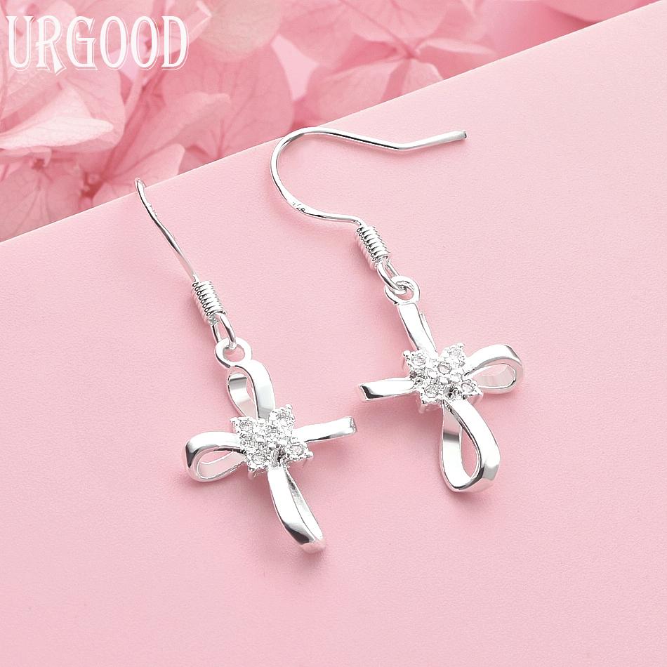 Cercei din Argint Sterling 925 Zircon AAA Bijuterii de Nuntă