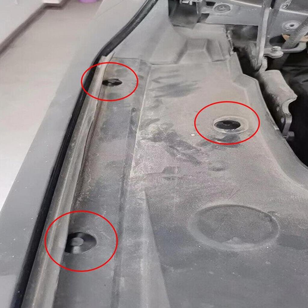 Bumper Trim Wheelhouse Liner Push-Type Retainer Clip Rivet Expanding Rivet Plastic Clips For BMW 51118174185