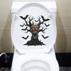 Scary Halloween Ghost Tree Skull Bathroom Toilet Decoration Stickers