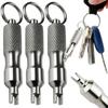 Universal Tire Repair Screwdriver Antirust Stainless Steel Tyre Valve Core Remover Tool with Key Ring Tire Valve Wrench Tools