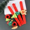 Stuffed Christmas Toy Shake Wristbands Hand Pat Circle Hands Clap Circle Pumpkin Buckle Ring