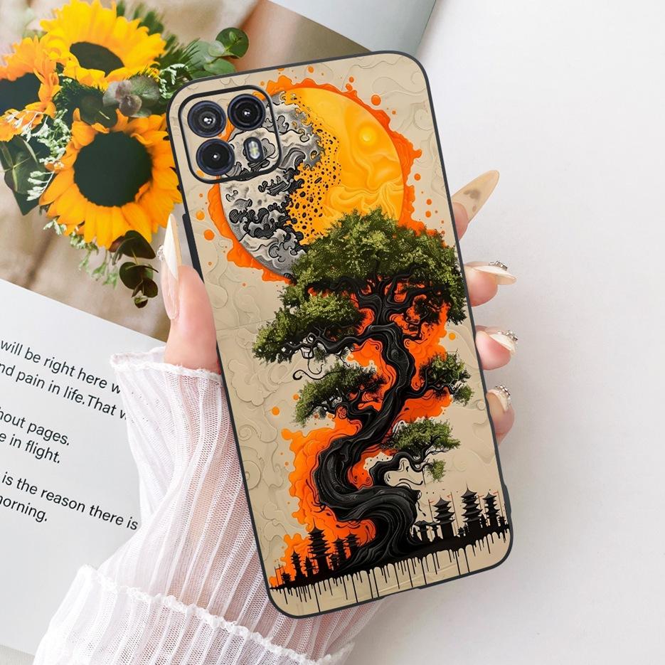 For Motorola Moto G50 5G Case XT2149-1 Cute Lion Luxury Painted Cover Soft TPU Matte Phone Case For Motorola G50 MotoG50 5G Bags
