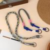 Knotted Nylon Bag Strap Anti-slip Adjustable Wide Shoulder Replacement Strap for Backpack Purse Office Use