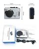 Portable Cassette Player with Speaker, Radio, and Headphones for English Listening and Playback