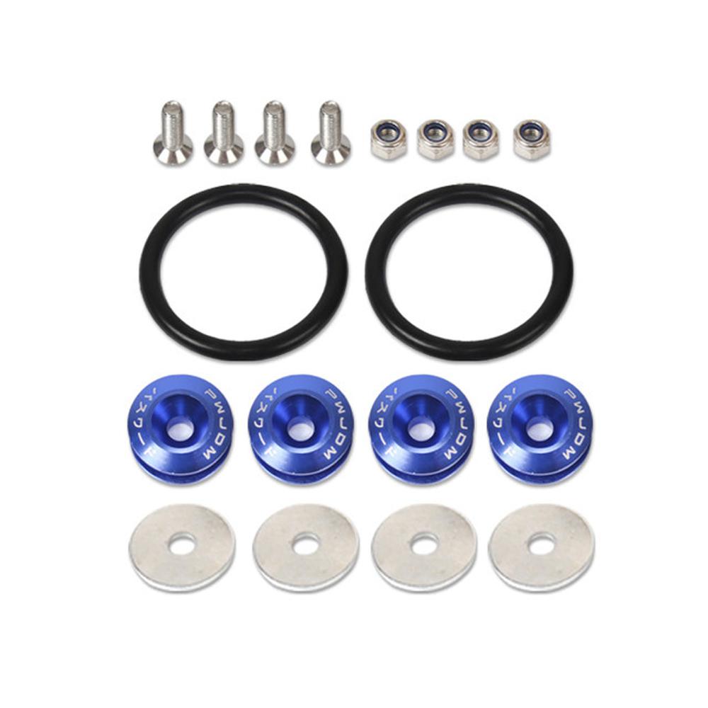 Cover Front Bumper Car Bumper Fasteners Surrounding Screw Quick Release Fasteners JDM Fasteners Kit