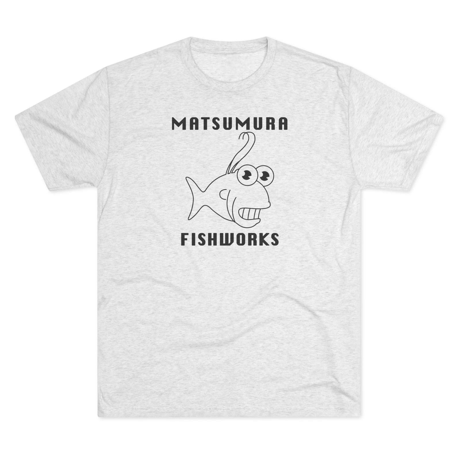 Matsumura Fishworks T-Shirt Mr. Sparkle Simpons Tee Japan English Tri-Blend Gift M