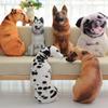 Husky Dog Pet Throw Pillow 3D Plush Animal Toys Realistic Printed Dog Plush Party Supplies