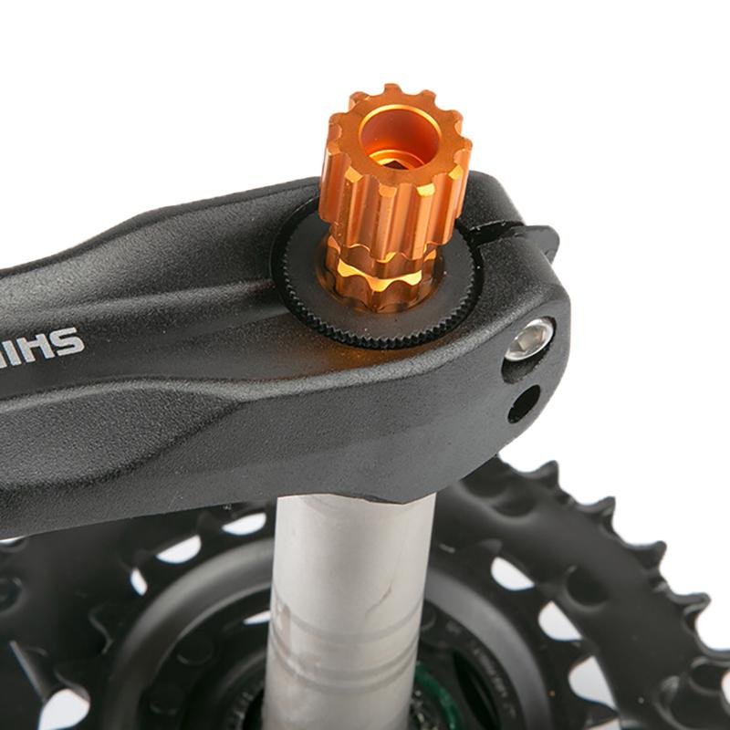 Bicycle Crank Cap Tool 2 In 1 For Xtr M9100 Bicycle Crank Arm Cover Screw Wrench Cycling Crankset Installation Tools