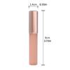 Soft Round Head Lip Brush with Protect Cap Multi Functional Lipstick Smudge Brush Dustproof Silicone Fingertips Brush