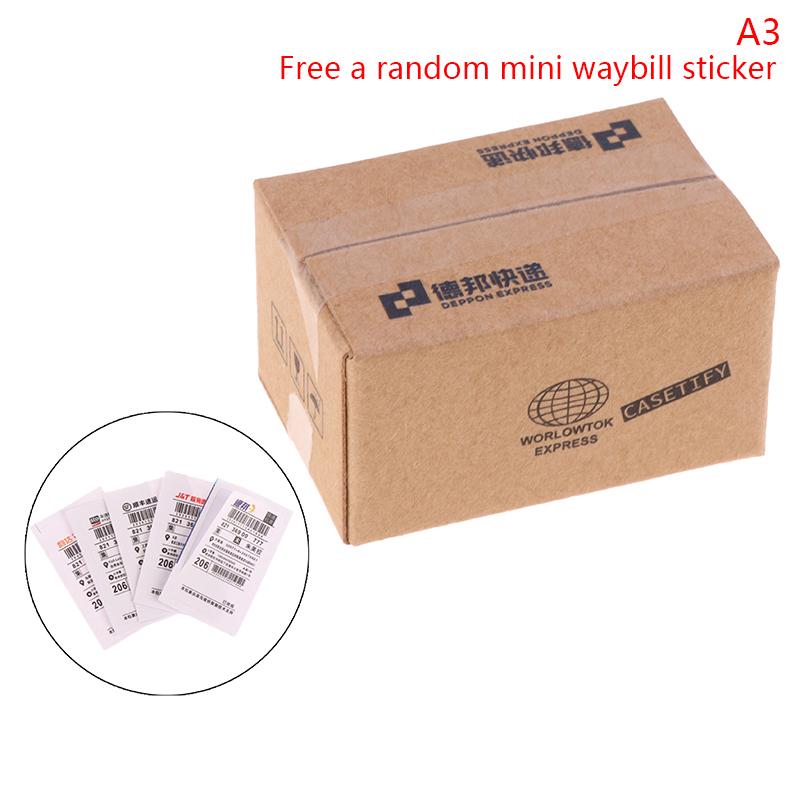 1 or 5Pcs 1:12 Dollhouse Miniature Simulation Express Box Mini Carton Express Box Furniture Accessories Decor Toy