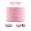 1 Pair Capsule Lock Shoelace Without Ties Sneakers No Tie Shoe Laces Children Adults Quick Lace on/Off Shoelaces for Shoes New