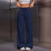 Women's Color Straight Leg Sweatpants with Pockets for Everyday Casual Wear