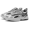 Li Ning Meteor Cushioning Slip Resistant Abrasion Resistant Rebound Low Top Sports Casual Shoes Men's Black Gray ARLS007-2