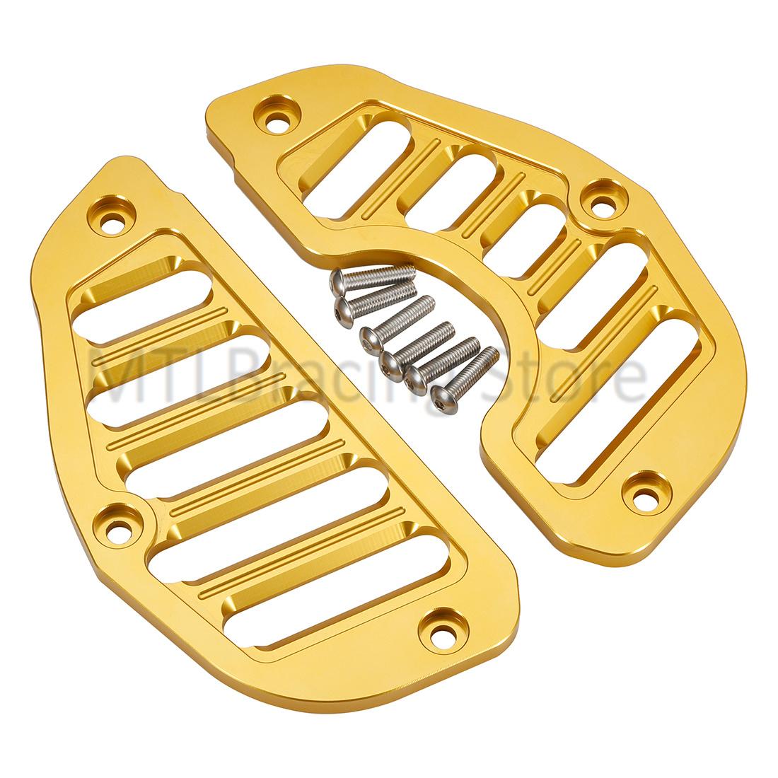 Silver/Gold Aluminium Duct Cover Kit For Yamaha VMAX 1200 V-max1200 1986-2007 1997 1998 1999 2000 2001 2002 2003 2004 2005 2006 золотой