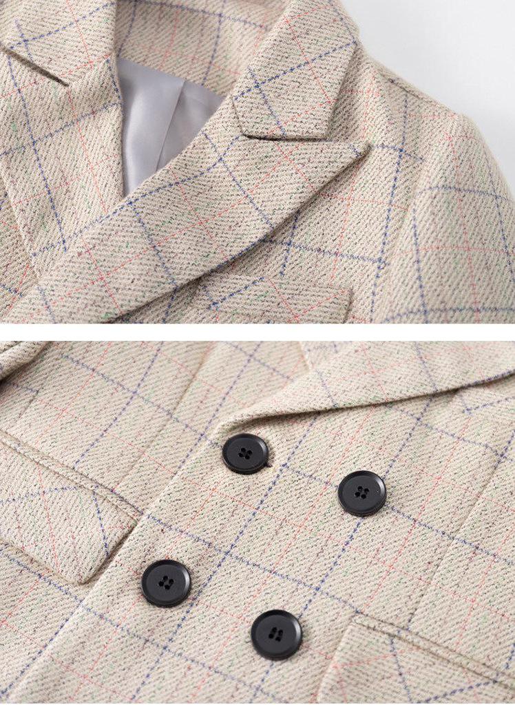 Children's Formal Suit: Flower Boy Autumn-Winter Velvet British Style for First Birthday or Performances.