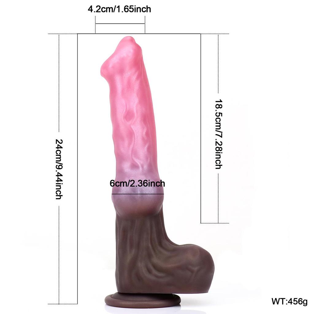 MoDi Obrovské Dildo Realistické Monster Dildo Silikonový Penis Zvířecí Dospělá Hra Prostata Anální Dilátor Pohodlí Zadek Stimulace G-bodu