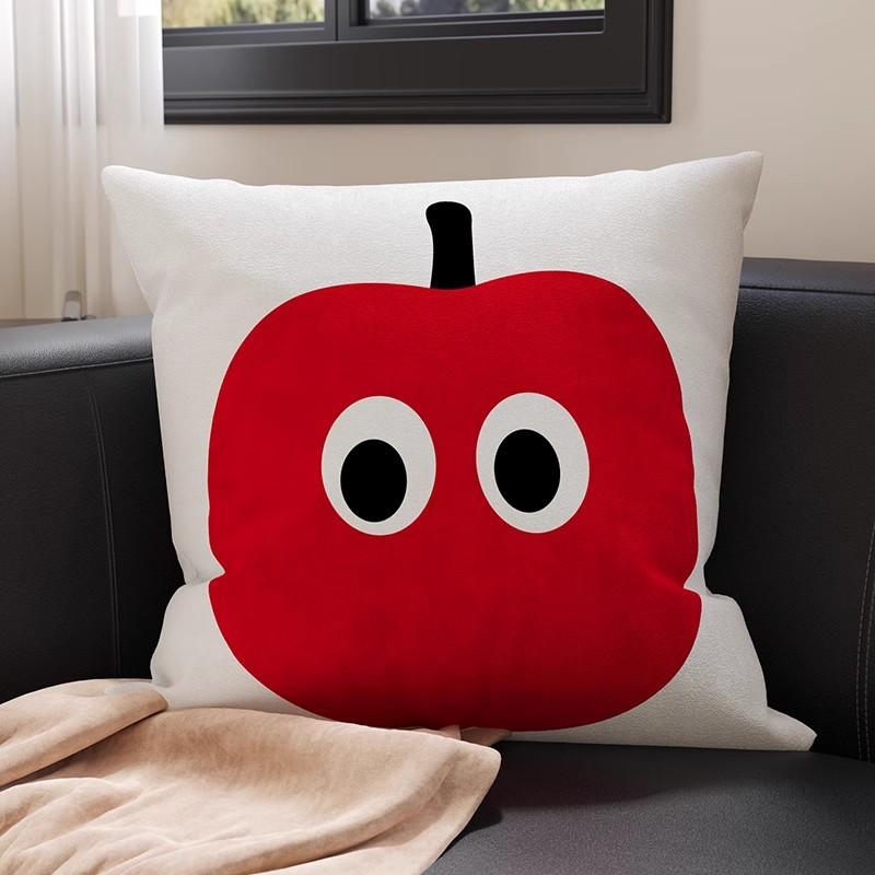 

Cartoon Throw Pillow Home Decor Soft Back Support for Living Room Sofa Body Pillow Office Chair Cushion 45X45cm