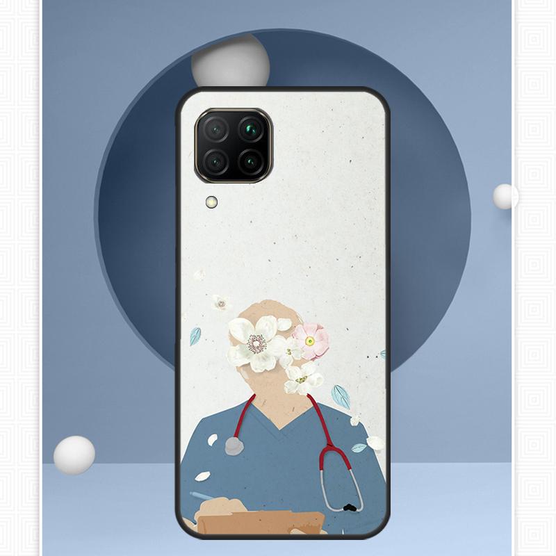 Nurse Medical Medicine Health For Huawei Nova Y91 Y60 Y70 Y72 Y90 Y61 12s 12i 11i 8i 10 9 SE P20 P40 Lite P30 P60 Pro Case