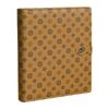 A4 Large Capacity Family Document Organizer with Transparent Pages for Birth Certificates and Household Registers