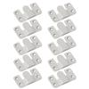 10pcs Quick Installation Stainless Steel Wall Hook Easy Installation Hanging Buckles For Furniture Picture Frame