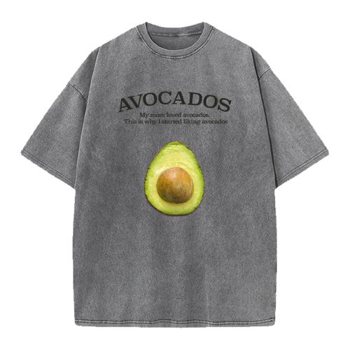 Peace Peace Avocado T-Shirt Blue/M-L