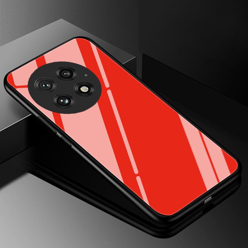 For Oneplus 13 13R Case Cover Tempered Glass Cases for Oneplus Ace 5 Pro Nord 4 13Pro Hard Back Bumper For Oneplus 13R ACE5 PRO