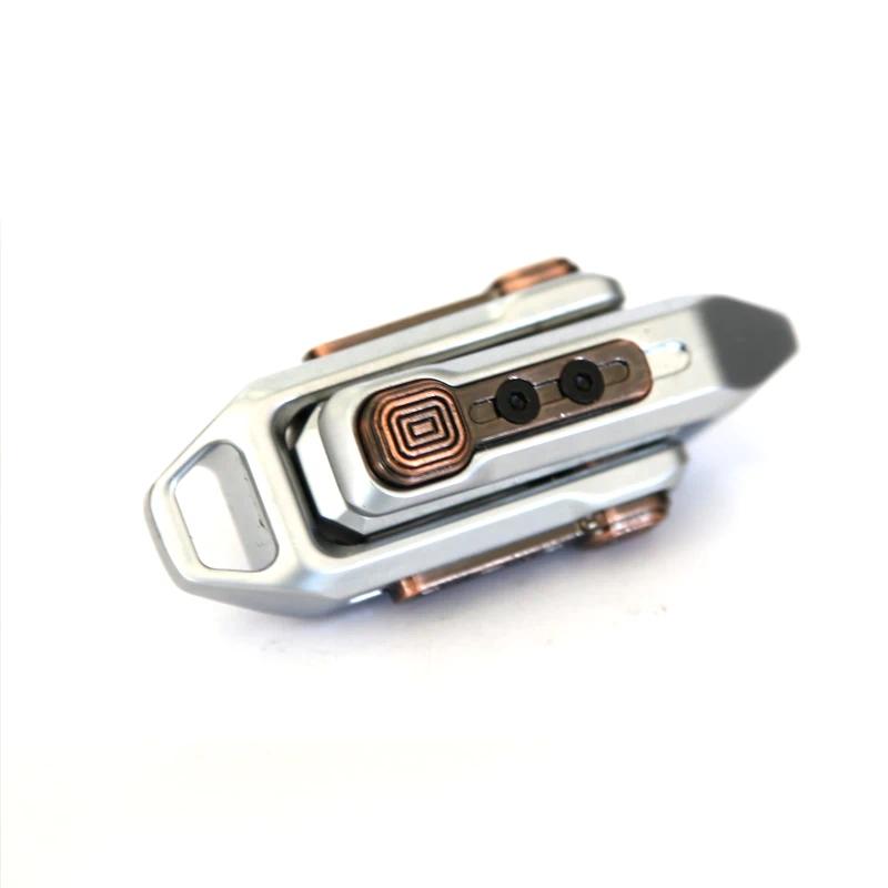 

Magnetic Relative Lock Push Slider Double Push Egg Metal Stress Relief Toys Hand Spinner Fidget Toys for Children Adults Gifts серебряный