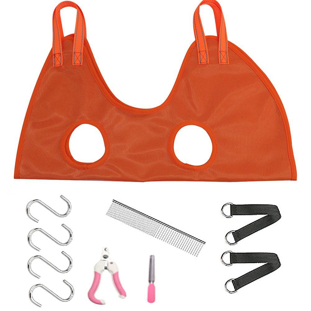 Oldmoom Hundepflege Hängematte - Badehilfe Mit Kratzschutz Für Stressfreie Fell- & Krallenpflege