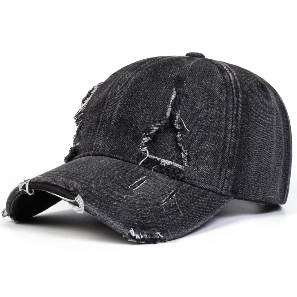 Baseball Cowboy Hole Triangle Neutral Gender Women  Men For Caps Spring Autumn Outdoor Sunscreen Hat Adjustable Casual Trucker Hats