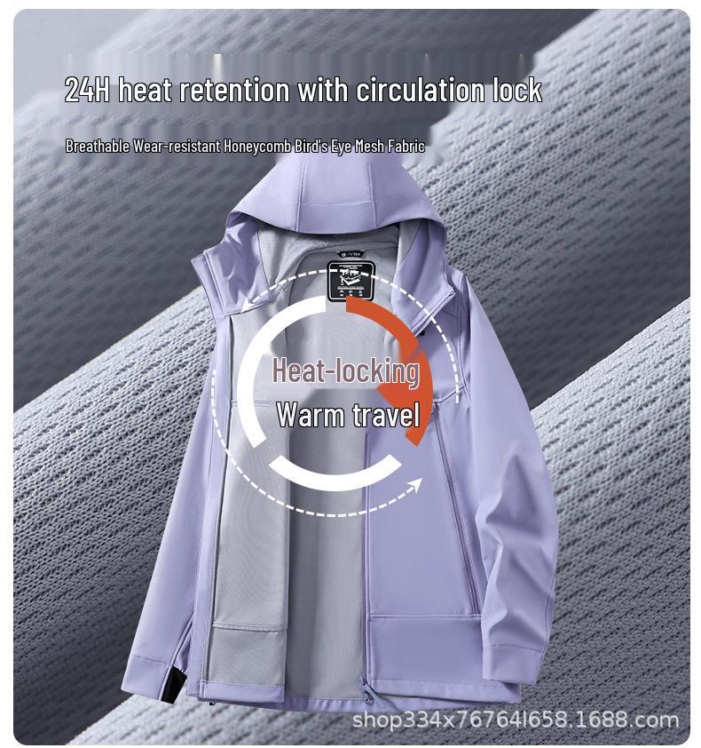 Unisex T800 Softshell Jacket: Scratch & Wear-Resistant