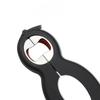 1PC Stainless Steel Can Opener, Lid Opener, Creative Six-in-one Gourd-shaped 8-character Multi-functional Bottle Opener, Cap Screwdriver Tool