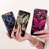 For Oppo A73 5G Case CPH2161 Luxury Flowers Butterfly Painted Cover Soft Slim Phone Case For Oppo A72 5G OppoA73 5G Fundas Coque